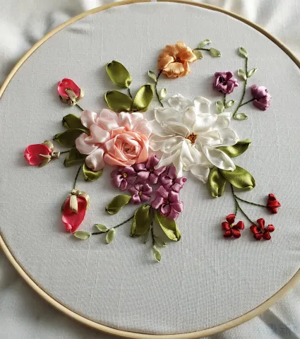 ribbon embroidery