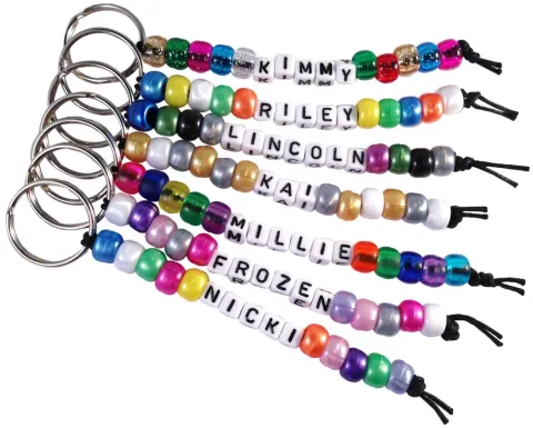 Beaded Keychains 