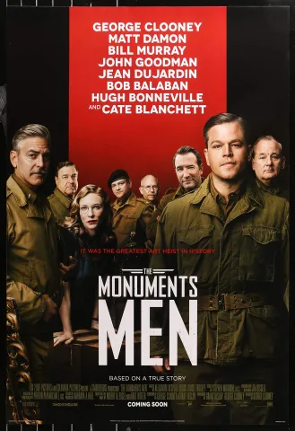The Monuments Men movie poster