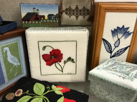 Embroidery samples