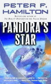 Pandora's Star book cover by Peter Hamilton