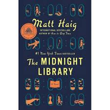 Midnight Library book cover by Matt Haig