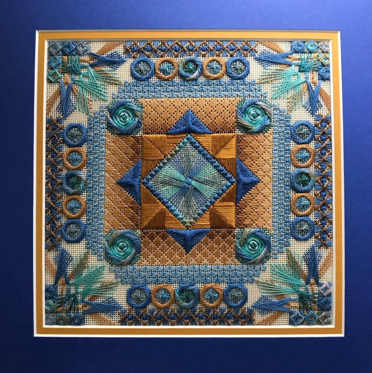 Embroidery sample