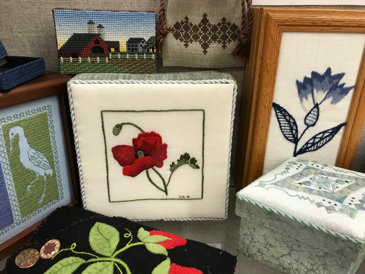 Embroidery samples